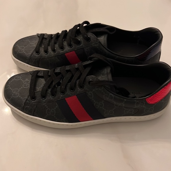 🔥Mens Ace GG supreme sneakers authentic GUCCI - Picture 2 of 7